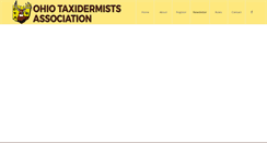 Desktop Screenshot of ohiotaxidermists.com