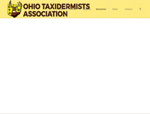 Tablet Screenshot of ohiotaxidermists.com